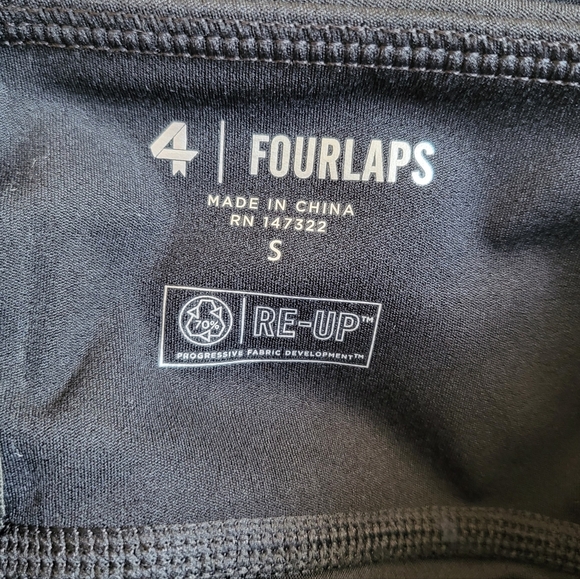 NWT FourLaps 3/4 Length Contour Leggings Black size S - Picture 5 of 8